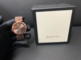 Gucci Interlocking XL Brown Dial Brown Steel Strap Watch For Men - YA133211 Authentic Buy Shop Now