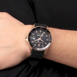 Maserati SFIDA Automatic Black Dial Black Rubber Strap Watch For Men - R8821140001 Authentic Buy Shop Now