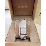 Burberry The Pioneer Grey Dial Leather Strap Watch for Women - BU9504 Authentic Buy Shop Now