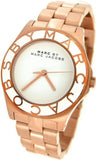 Marc Jacobs Blade White Dial Gold Steel Strap Watch for Women - MBM3075 Authentic Buy Shop Now
