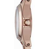 Marc Jacobs Dinky Rose Gold Dial Rose Gold Steel Strap Watch for Women - MBM3200 Authentic Buy Shop Now