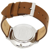 Coach Charles Blue Dial Brown Leather Strap Watch for Men - 14602151 Authentic Buy Shop Now