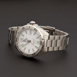 Tag Heuer Formula 1 Calibre 5 Automatic White Dial Silver Steel Strap Watch for Men - WAZ2114.BA0875 Authentic Buy Shop Now