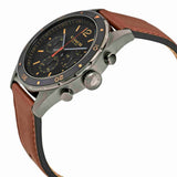 Coach Sullivan Chronograph Black Dial Brown Leather Strap Watch for Men - 14602070 Authentic Buy Shop Now
