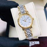 Longines Presence 25.5mm Automatic White Dial Two Tone Steel Strap Watch for Women - L4.321.2.11.7 Authentic Buy Shop Now
