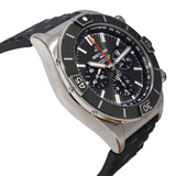 Breitling Super Chronomat B01 44 Black Dial Black Rubber Strap Watch for Men - AB0136251B2S1 Authentic Buy Shop Now
