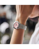 Breitling Chronomat 32 Diamonds Pink Dial Silver Steel Strap Watch for Women - A77310101K1A1 Authentic Buy Shop Now