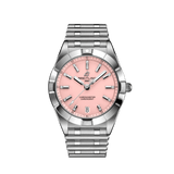 Breitling Chronomat 32 Diamonds Pink Dial Silver Steel Strap Watch for Women - A77310101K1A1 Authentic Buy Shop Now