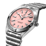 Breitling Chronomat 32 Diamonds Pink Dial Silver Steel Strap Watch for Women - A77310101K1A1 Authentic Buy Shop Now