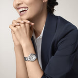 Cartier Ballon Bleu De Cartier Diamonds Silver Dial Silver Steel Strap Watch for Women - W4BB0022 Authentic Buy Shop Now
