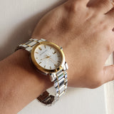 Burberry Heritage Silver Dial Two Tone Steel Strap Watch for Women - BU1857 Authentic Buy Shop Now