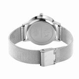 Armani Exchange Lola Analog Silver Dial Silver Mesh Strap Watch For Women - AX5535 Authentic Buy Shop Now