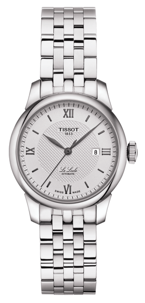 Tissot Le Locle Automatic Silver Dial Silver Steel Strap Watch For Women - T006.207.11.038.00 Authentic Buy Shop Now