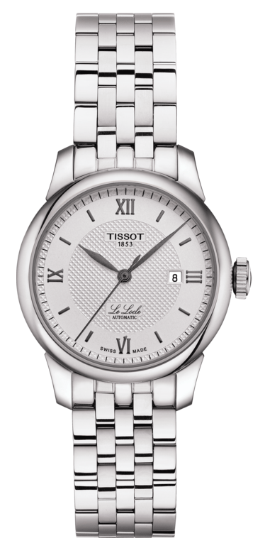 Tissot Le Locle Automatic Silver Dial Silver Steel Strap Watch For Women - T006.207.11.038.00 Authentic Buy Shop Now