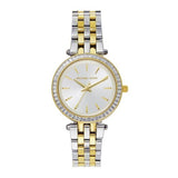 Michael Kors Darci Silver Dial Two Tone Steel Strap Watch for Women - MK3405 Authentic Buy Shop Now