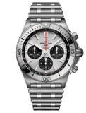 Breitling Chronomat B01 42mm Silver Dial Silver Steel Strap Watch for Men - AB0134101G1A1 Authentic Buy Shop Now
