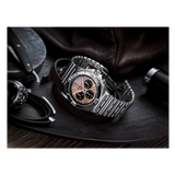 Breitling Chronomat B01 42 Brown Dial Silver Steel Strap Watch for Men - AB0134101K1A1 Authentic Buy Shop Now