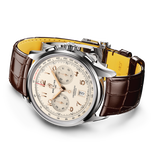 Breitling Premier B01 Chronograph 42 White Dial Brown Leather Strap Watch for Men - AB0145211G1P1 Authentic Buy Shop Now