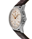 Breitling Premier B01 Chronograph 42 White Dial Brown Leather Strap Watch for Men - AB0145211G1P1 Authentic Buy Shop Now
