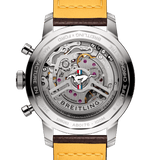 Breitling Top Time B01 Ford Mustang Green Dial Brown Leather Strap Watch for Men - AB01762A1L1X1 Authentic Buy Shop Now