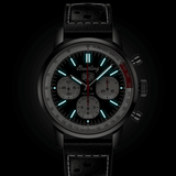 Breitling Top Time B01 Deus Black Dial Black Leather Strap Watch for Men - AB01765A1B1X1 Authentic Buy Shop Now