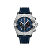 Breitling Avenger B01 Chronograph 45 Blue Dial Blue Nylon Strap Watch for Men - AB01821A1C1X1 Authentic Buy Shop Now