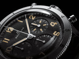 Breitling Avi Ref. 765 1953 Re-Edition Black Dial Black Leather Strap Watch for Men - AB0920131B1X1 Authentic Buy Shop Now
