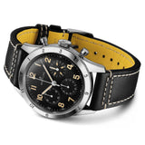 Breitling Avi Ref. 765 1953 Re-Edition Black Dial Black Leather Strap Watch for Men - AB0920131B1X1 Authentic Buy Shop Now