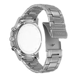 Fossil Dean Chronograph Black Dial Silver Steel Strap Watch for Men - FS4542 Authentic Buy Shop Now
