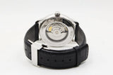 Calvin Klein Infinity Automatic Black Dial Black Leather Strap Watch for Men - K5S341C1 Authentic Buy Shop Now