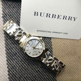 Burberry The City Silver Dial Silver Steel Strap Watch for Women - BU9233 Authentic Buy Shop Now