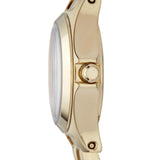 Marc Jacobs Henry Dinky Gold Dial Gold Steel Strap Watch for Women - MBM3199 Authentic Buy Shop Now