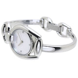 Gucci Horsebit Collection Diamonds Mother of Pearl Dial Silver Steel Strap Watch For Women - YA139506 Authentic Buy Shop Now