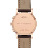 Burberry The City Grey Dial Brown Leather Strap Unisex Watch - BU9755 Authentic Buy Shop Now