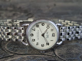 Coach Delancey White Dial Silver Steel Strap Watch for Women - 14502240 Authentic Buy Shop Now