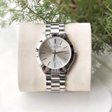 Michael Kors Slim Runway Silver Dial Silver Stainless Steel Strap Watch for Women - MK3178 Authentic Buy Shop Now