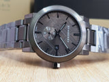 Burberry The City Black Dial Black Steel Strap Watch for Men - BU9902 Authentic Buy Shop Now