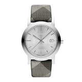 Burberry The City Silver Dial Multicolored Leather Strap Watch for Women - BU1873 Authentic Buy Shop Now