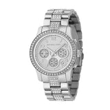 Michael Kors Brinkley Silver Dial with Diamonds Silver Steel Strap Watch for Women - MK5083 Authentic Buy Shop Now