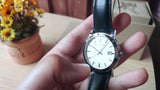 Burberry The City White Dial Black Leather Strap Watch for Men - BU9008 Authentic Buy Shop Now