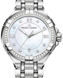 Maurice Lacroix Aikon White Mother of Pearl Dial Silver Steel Strap Watch for Women - A11006-SD502-170-1 Authentic Buy Shop Now
