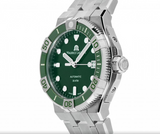 Maurice Lacroix Aikon Venturer Green Dial Silver Steel Strap Watch for Men - AI6057-SSL52-630-1 Authentic Buy Shop Now