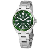 Tag Heuer Aquaracer Green Dial Watch for Men - WAY201S.BA0927 Authentic Buy Shop Now