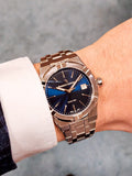 Maurice Lacroix Aikon Date Blue Dial Silver Steel Strap Watch for Men - AI1108-SS002-430-1 Authentic Buy Shop Now