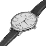 Fossil Jacqueline Quartz White Dial Black Leather Strap Watch for Women - ES3972 Authentic Buy Shop Now
