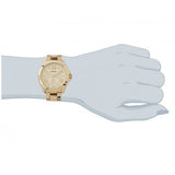 Fossil Cecile Multifunction Champagne Dial Gold Steel Strap Watch for Women - AM4510 Authentic Buy Shop Now