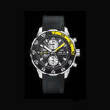 IWC Aquatimer Automatic Chronograph Black Dial Black Rubber Strap Watch for Men - IW376709 Authentic Buy Shop Now
