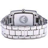 Emporio Armani Classic White Dial Silver Steel Strap Watch For Men - AR0145 Authentic Buy Shop Now