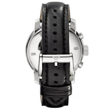 Emporio Armani Classic Chronograph Black Dial Black Leather Strap Watch For Men - AR0431 Authentic Buy Shop Now