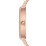 Emporio Armani Kappa Analog Mother of Pearl Dial Rose Gold Steel Strap Watch For Women - AR11006 Authentic Buy Shop Now